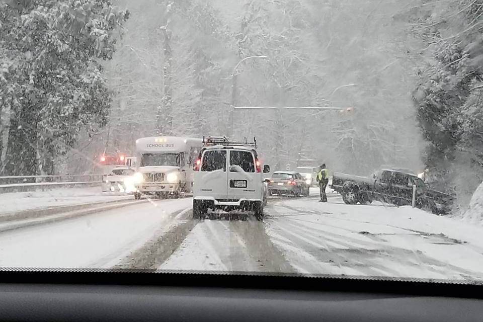 Laws of physics apply to everybody’: RCMP warn drivers as winter hits B.C.